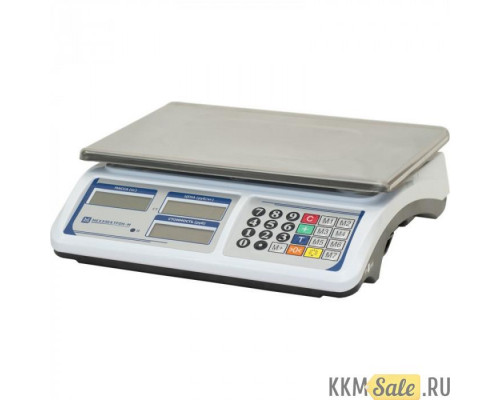 Весы торговые МЕХЭЛЕКТРОН-М ВР4900-15-2Д-АБ 16 (LCD)