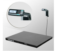 Весы платформенные с печатью этикеток Масса-К 4D-PM-15/12-3000-RL
