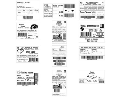 Весы врезные с печатью этикеток Масса-К 4D-PMF-12/10-1000-RL