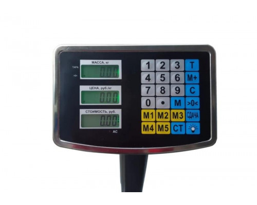 Весы напольные торговые ПрофиТ 806 (150.20; 400х500) LCD