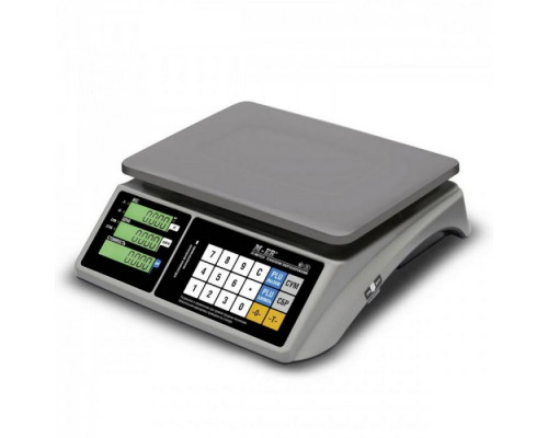 Весы торговые Mertech M-ER 328 AC-15.2 "TOUCH-M" (LCD, USB/RS-232, без АКБ)