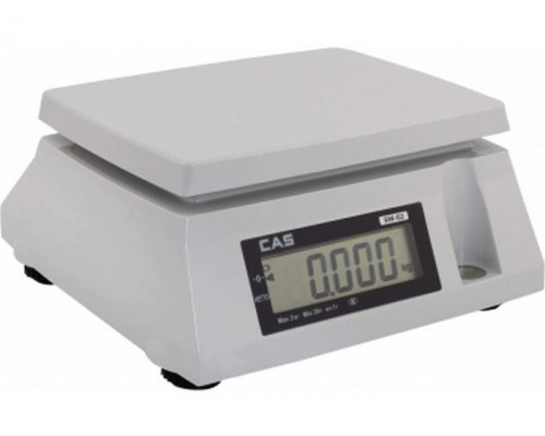 Весы фасовочные CAS SW-20DD "SUS tray" (RS-232)