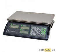 Весы торговые МЕХЭЛЕКТРОН-М ВР4900-30-2Д-АБ 10 (LCD, Темный)