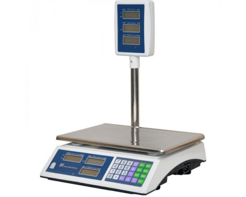 Весы торговые МЕХЭЛЕКТРОН-М ВР4900-30-2Д-САБ 01 (LCD)